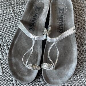 Mephisto Hatty - Silver Metallic - Size - EU 41 - US 11